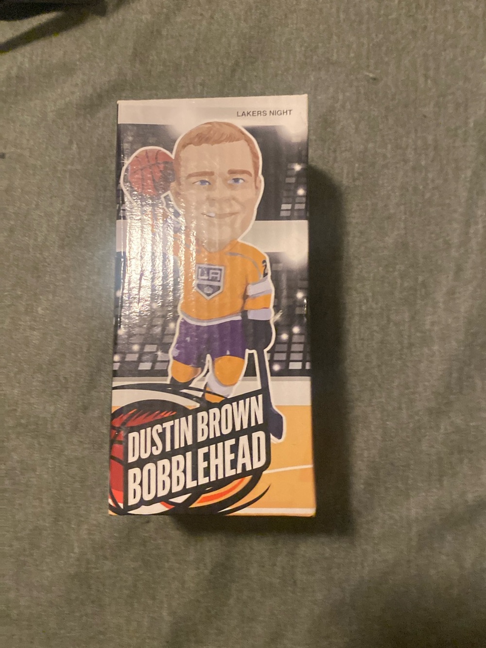 Dustin Brown Kings Lakers night Bobblehead